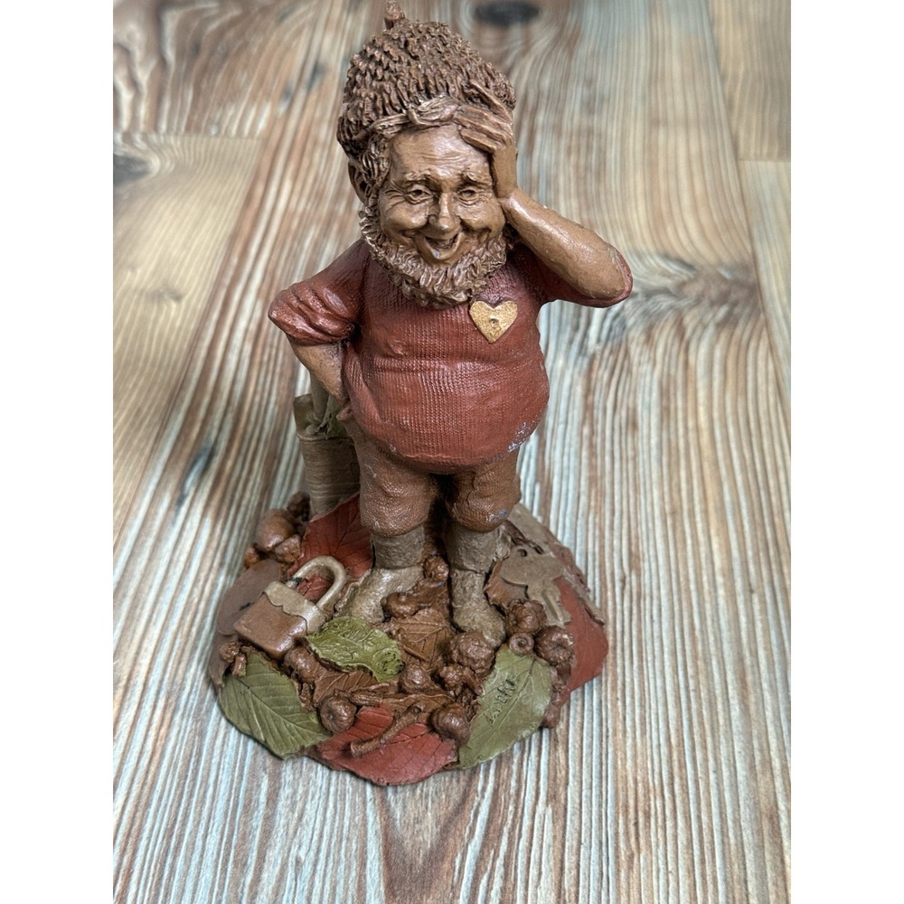 Tom Clark Carin Studios Gnome – Locke 1985 #23 1087 Master Lock Key Signed